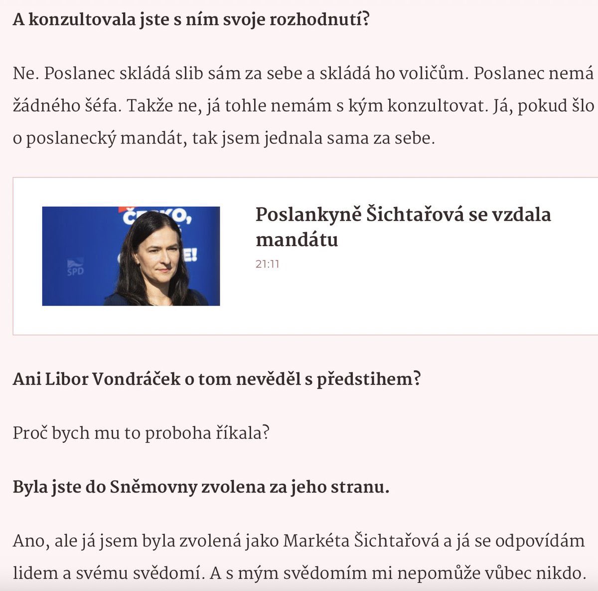 Kateřina Pastorková tweet media
