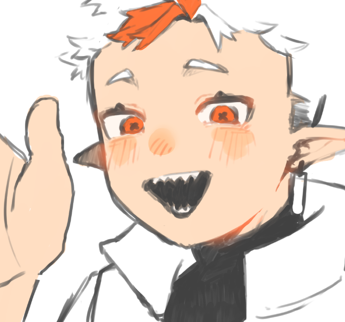 Chicken__th's tweet photo. 途中で上げた絵って完成させたことなくてね... https://t.co/xqFZoeWopv