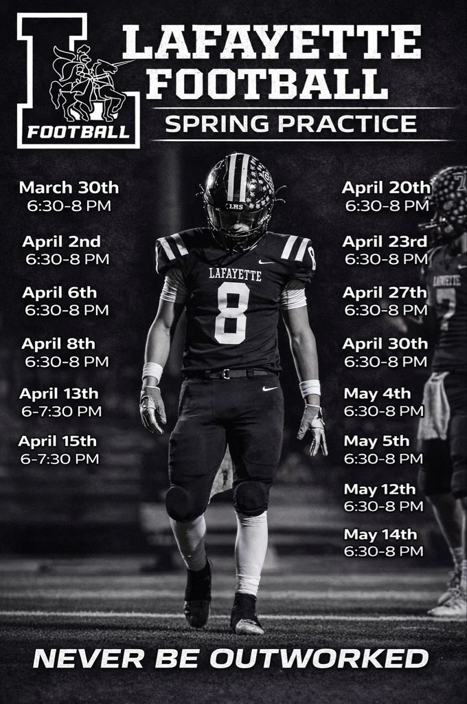College Coaches come check out our guys this Spring!