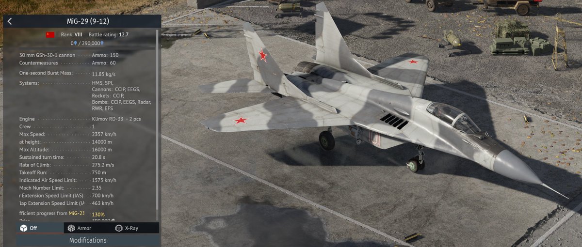 cicada_WT's tweet photo. MiG-29(9.12)は9.13とは別のスキンになってる
#WarThunder #Devserver https://t.co/udoJ9v2Q9z