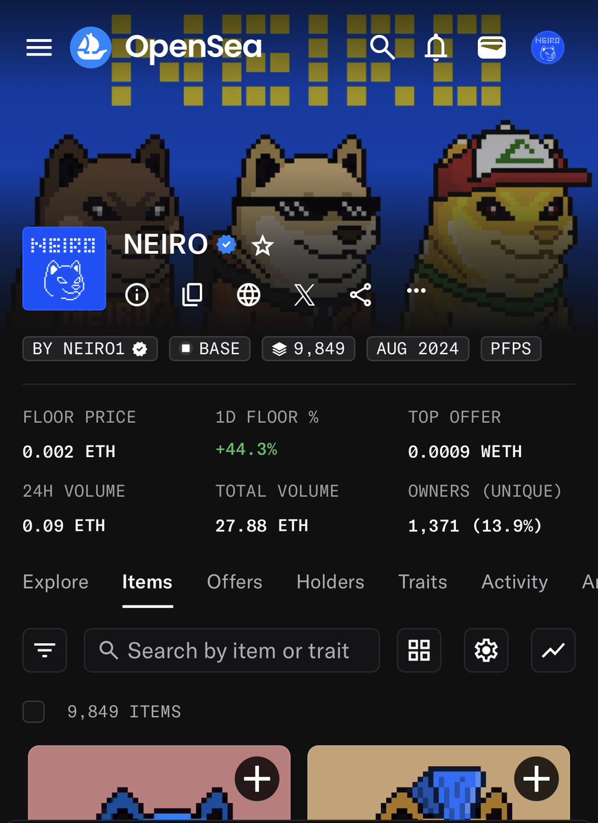 NeiroNFT 🏴󠁧󠁢󠁷󠁬󠁳󠁿 𓊖 3 6 9 tweet media