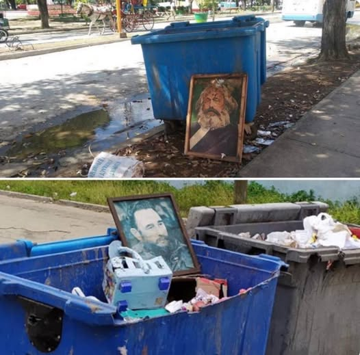 Ahí, donde deben estar, en el basurero de la historia.

Es curioso, y muy risible, que hay algunos que te dicen que criticamos al marxismo-leninismo, al socialismo y al comunismo porque no leímos a Marx.

¿Hace falta leerlo? En toda la secundaria y el preuniversitario, incluso en