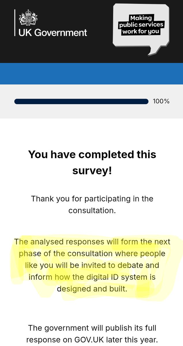 <a href="/CartlandDavid/">Dr Dave Cartland BMedSc MBChB Ex-MRCGP</a> Having gone through this consultation. Notice at the end it states they are implementing Digital ID whether we like it or not.