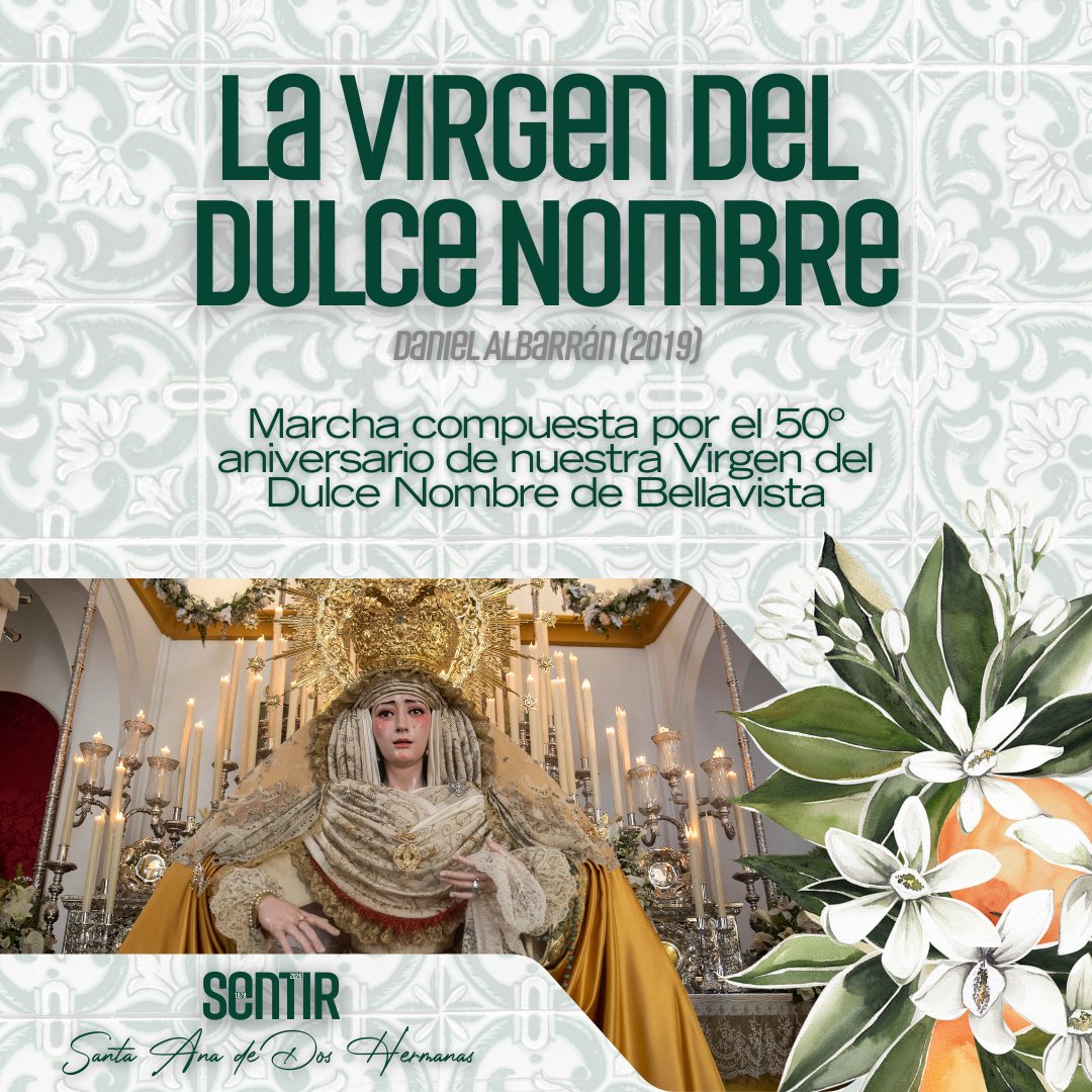 BMSantaAna's tweet image. 🎼 #Sentir también es reconocer el talento de nuestra tierra.

Marchas firmadas por compositores sevillanos que hoy forman parte del presente de la música procesional.

💚 La Virgen del Dulce Nombre (@DanielAlbarran_)
💚 Nanas del Baratillo (@DHurtadoT)
💚 Valme Coronada