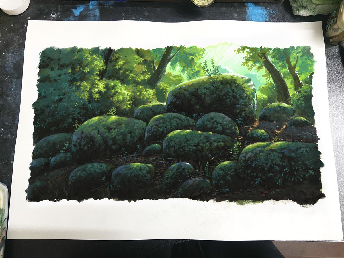 hoseki_raito's tweet photo. Step by step 

#art #painting #portfolioday https://t.co/VxSA9aNydk