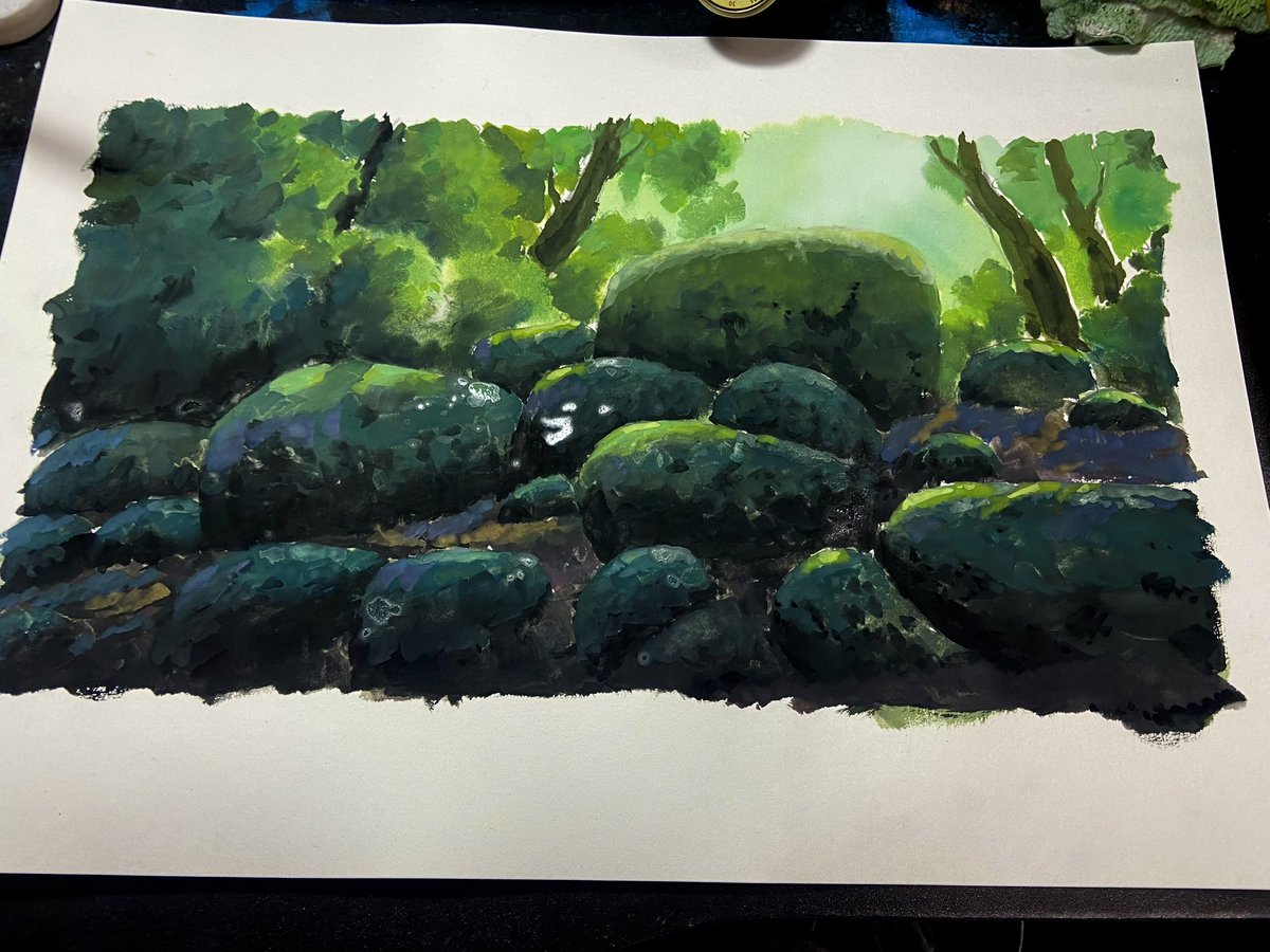 hoseki_raito's tweet photo. Step by step 

#art #painting #portfolioday https://t.co/VxSA9aNydk