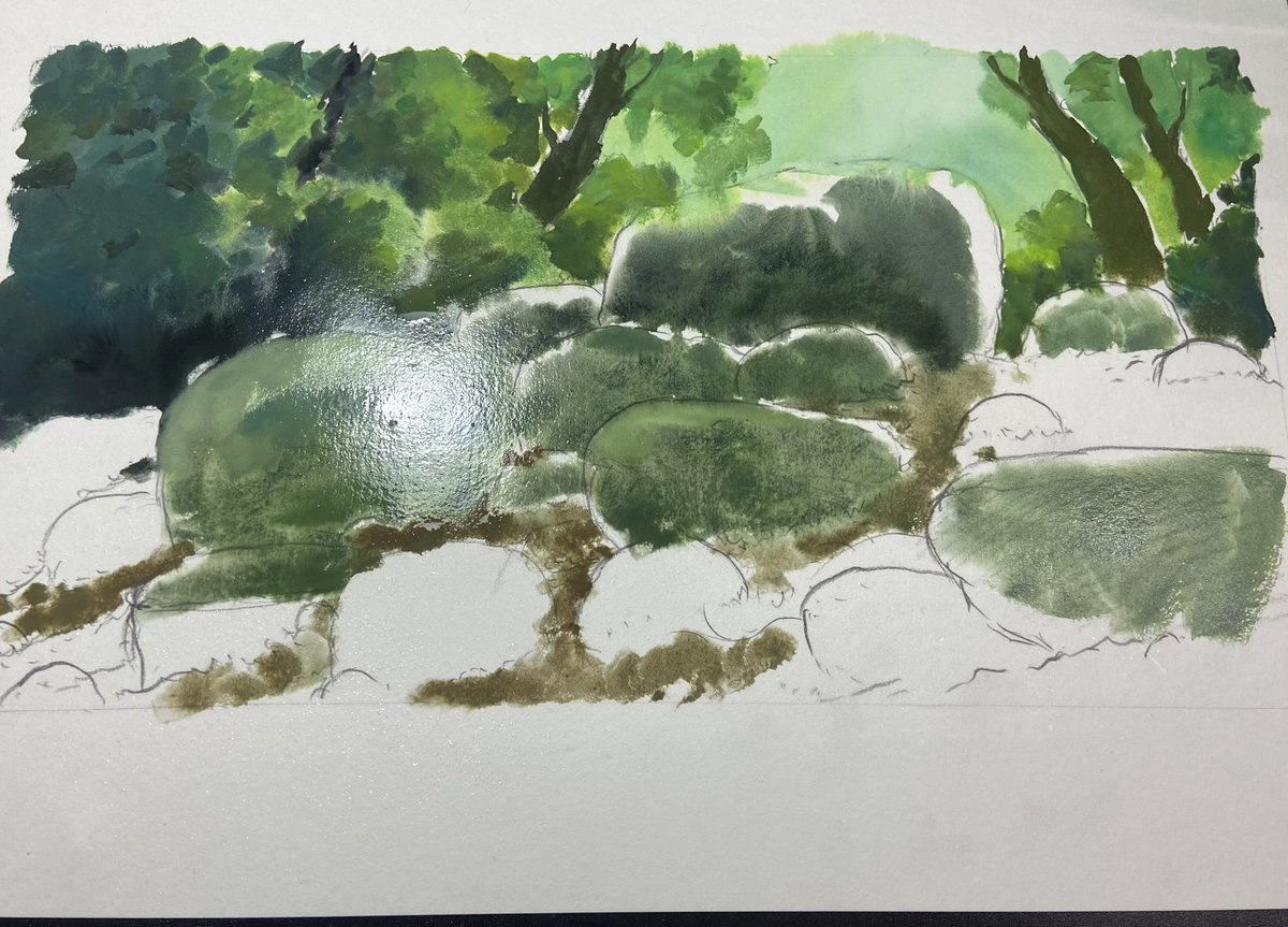 hoseki_raito's tweet photo. Step by step 

#art #painting #portfolioday https://t.co/VxSA9aNydk