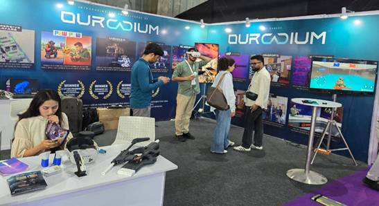 PIB_India's tweet image. 💠 Ministry of Information &amp;amp; Broadcasting’s Create in India Initiative continues to promote #AVGC-XR innovation through #Startups

💠 Create in India Challenge (#CIC) Winner showcases Made in India #XR Innovations at Amusement Expo 2026 in Mumbai

🗓️ 10th - 12th March, 2026
📍