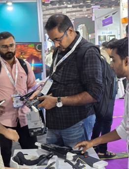 PIB_India's tweet image. 💠 Ministry of Information &amp;amp; Broadcasting’s Create in India Initiative continues to promote #AVGC-XR innovation through #Startups

💠 Create in India Challenge (#CIC) Winner showcases Made in India #XR Innovations at Amusement Expo 2026 in Mumbai

🗓️ 10th - 12th March, 2026
📍