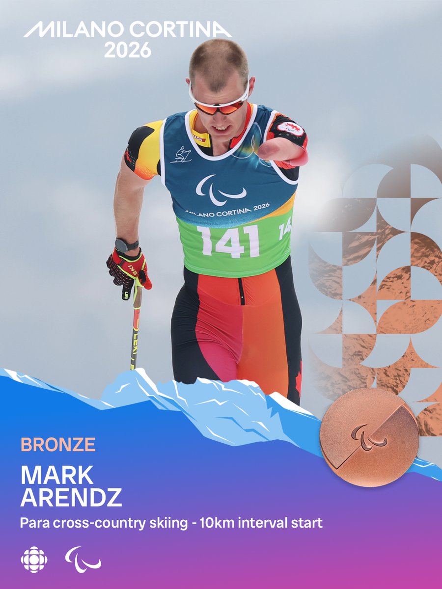 cbcsports's tweet photo. Bronze and 14th career Paralympic medal for Canada's Mark Arendz 🥉🇨🇦 https://t.co/lwLrQ2Wn4B