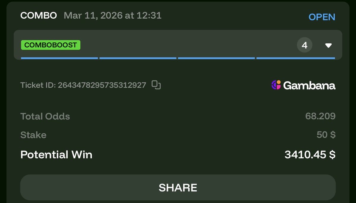 4 FT X On Gambana 🔥🔥💥. Don’t miss this 🤷🏽‍♂️. Use promo code ( Moore ) and get free $50 everytime you deposit $30

Booking Code 👉 ABC695C

Register and Play  👉 track.gambana.com/visit/?bta=351…