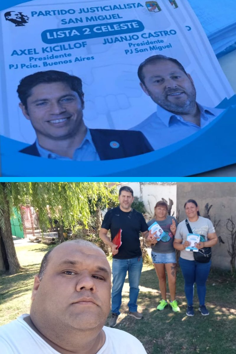 juanjo_castro's tweet photo. El 15 de Marzo vota lista 2 celeste ✌🏻

Sigamos avanzando juntos 💪🏻

#JuanjoPresidente 
#PaulaVicepresidenta 
#CristianCongresal
#ClaudiaCongresal https://t.co/QtXE1GjICo