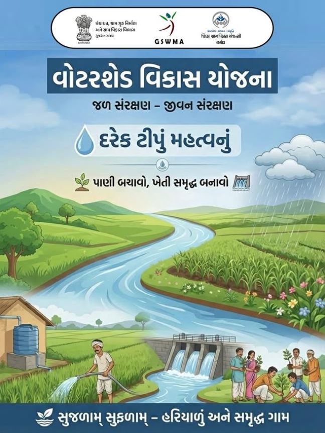DDNewsGujarati's tweet photo. 🔸ગુજરાતમાં ₹678 કરોડના ખર્ચે વોટરશેડ યોજના થકી જળક્રાંતિ; 2.92 લાખ હેક્ટરને આવરી લેતા 51 પ્રોજેક્ટ્સ કાર્યરત
🔸ખેડૂતોની આવક વધારવા અને ભૂગર્ભ જળસ્તર ઊંચા લાવવા રાજ્ય સરકાર કટિબદ્ધ: મંત્રી કુંવરજી બાવળીયા
@kunvarjibavalia
#WatershedDevelopment #KunvarjiBavaliya #WaterConservation #GroundwaterRecharge #RuralDevelopment #SustainableWater #JalKranti