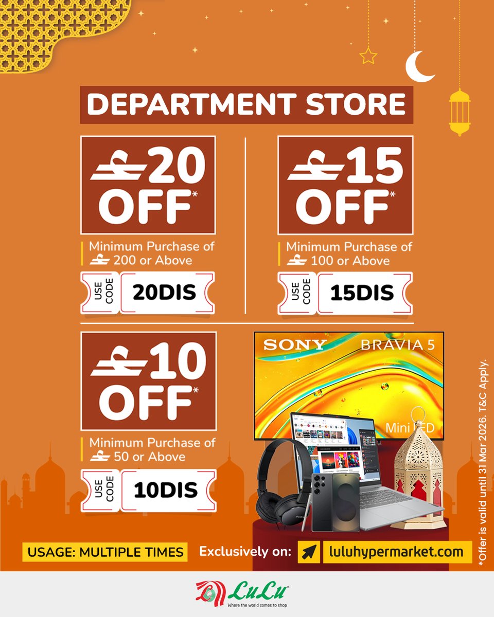 L u L u H y p e r m a r k e t OM tweet media