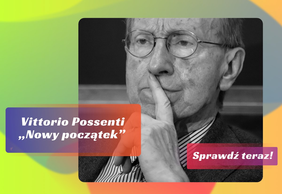 teologiapol's tweet photo. 🔴NOWOŚĆ w księgarni! 
Vittorio #Possenti „Nowy początek. Teologia polityczna i filozofia historii”

Ta książka to podsumowanie niezwykle bogatej twórczości filozoficznej włoskiego myśliciela #Polecamy↘️ 
https://t.co/Ex9MdT2j45 https://t.co/7AOqN5viuW