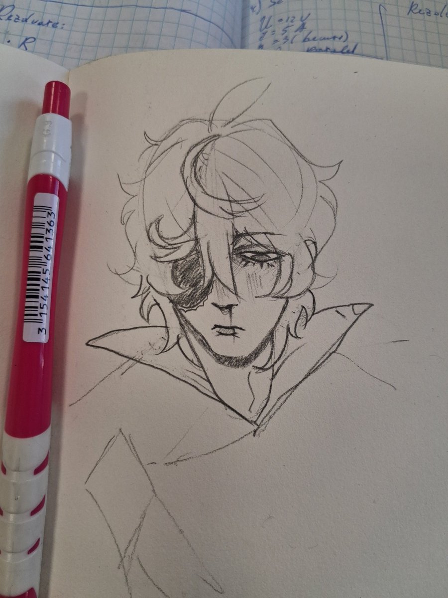 #childe wip during psychics class lowk