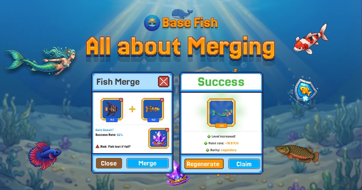 [New Player Guide] - All you need to know about MERGE 🐟 Merge is the ...