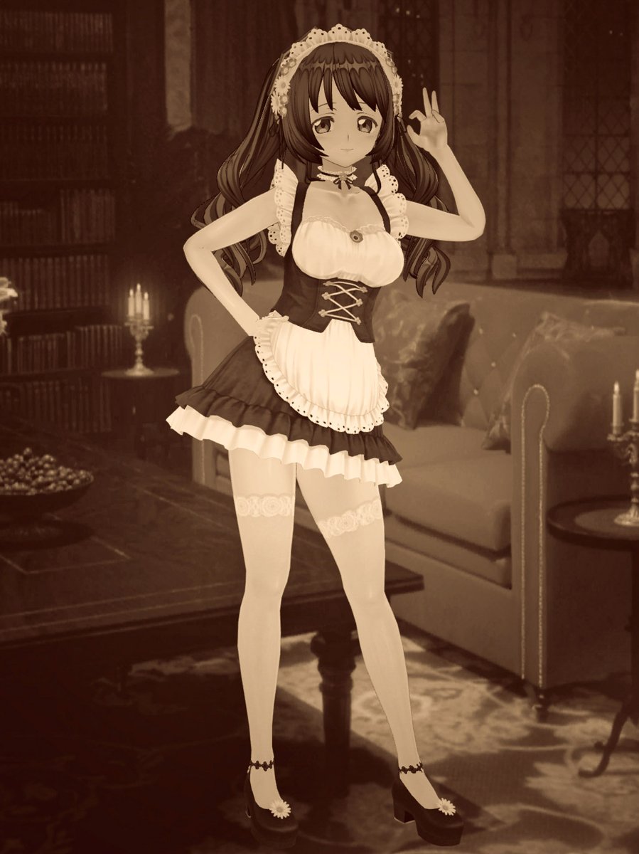 UuDiS9R8ga0NzvL's tweet photo. @00quanta もう少し茶色くしたかったので、
ちょっと #Photoshopexpress でセピア色にしました。
#CCセピアショット
#カスタムキャスト/#CUSTOMCAST https://t.co/K1RnQoA6ea