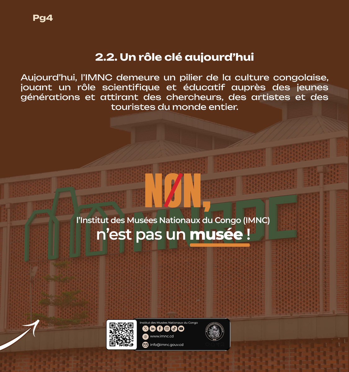 Institut des Musées Nationaux du Congo🇨🇩 tweet media