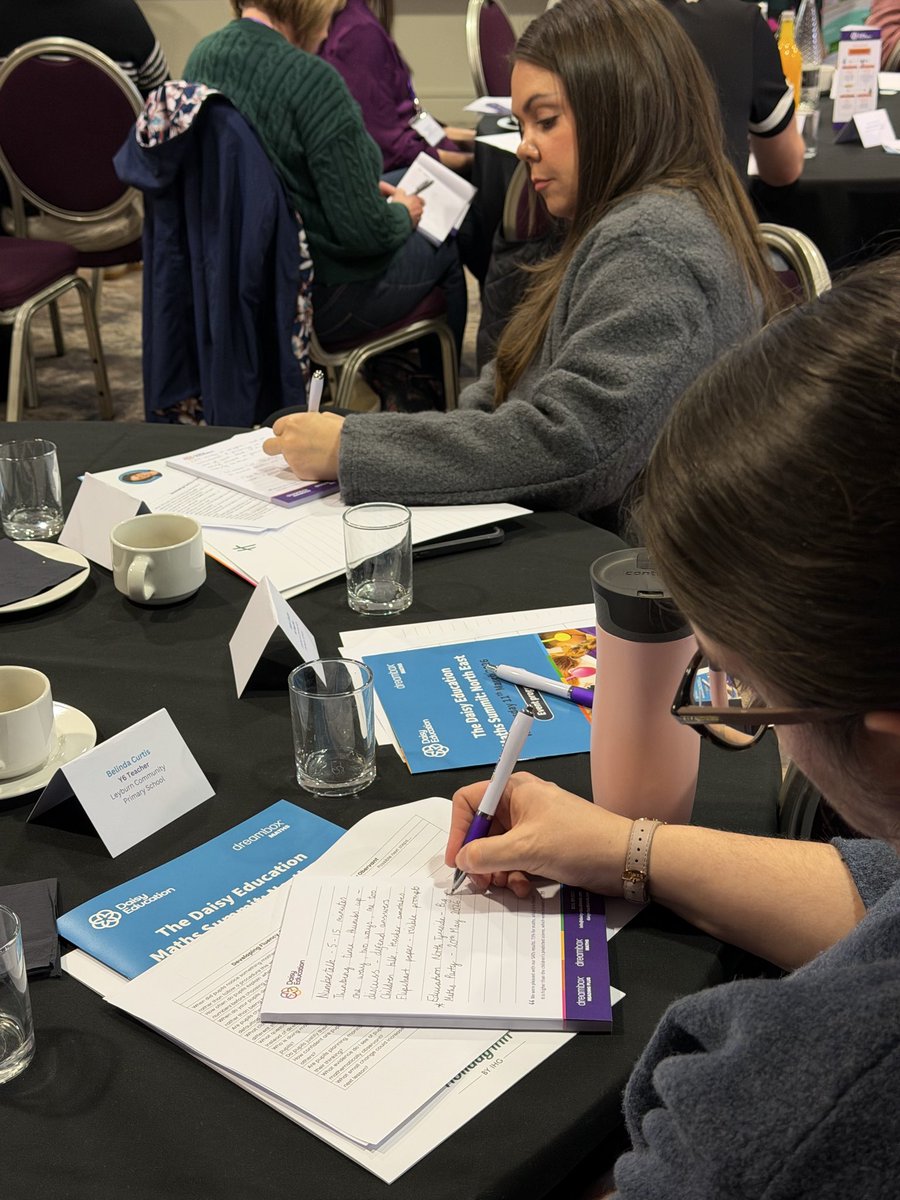 DaisyEduUK's tweet photo. What a session! 🙌 Are we truly teaching young learners to be both efficient AND flexible with numbers? Lisa Heatherington showed how mathematical observance helps children choose the right strategy - not just any strategy. #MathsTeaching #PrimaryMaths https://t.co/ExlXUEhqkZ