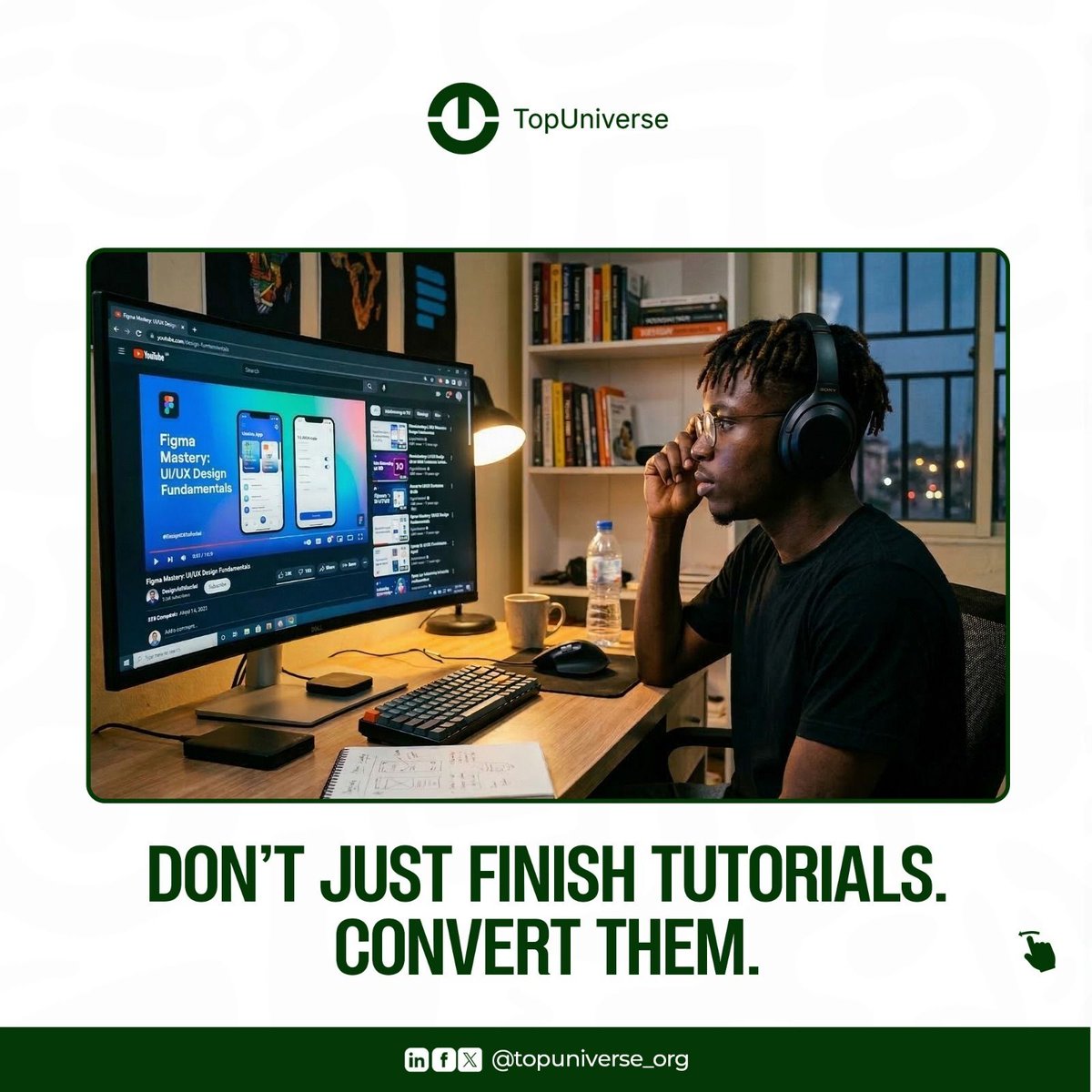 topuniverse_org's tweet image. Certificates don’t get interviews. Proof does.
Every course you complete should become a portfolio asset.
And THAT is how you stand out.
Save this. You’ll need it.
#PortfolioBuilding #TechGrowth #TopUniverse #TechTwitter