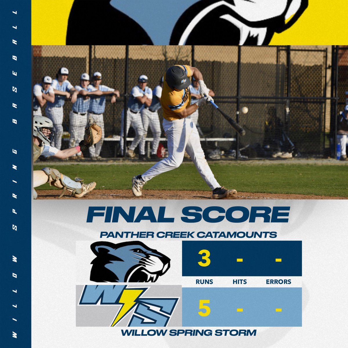 Willow Spring Baseball tweet media