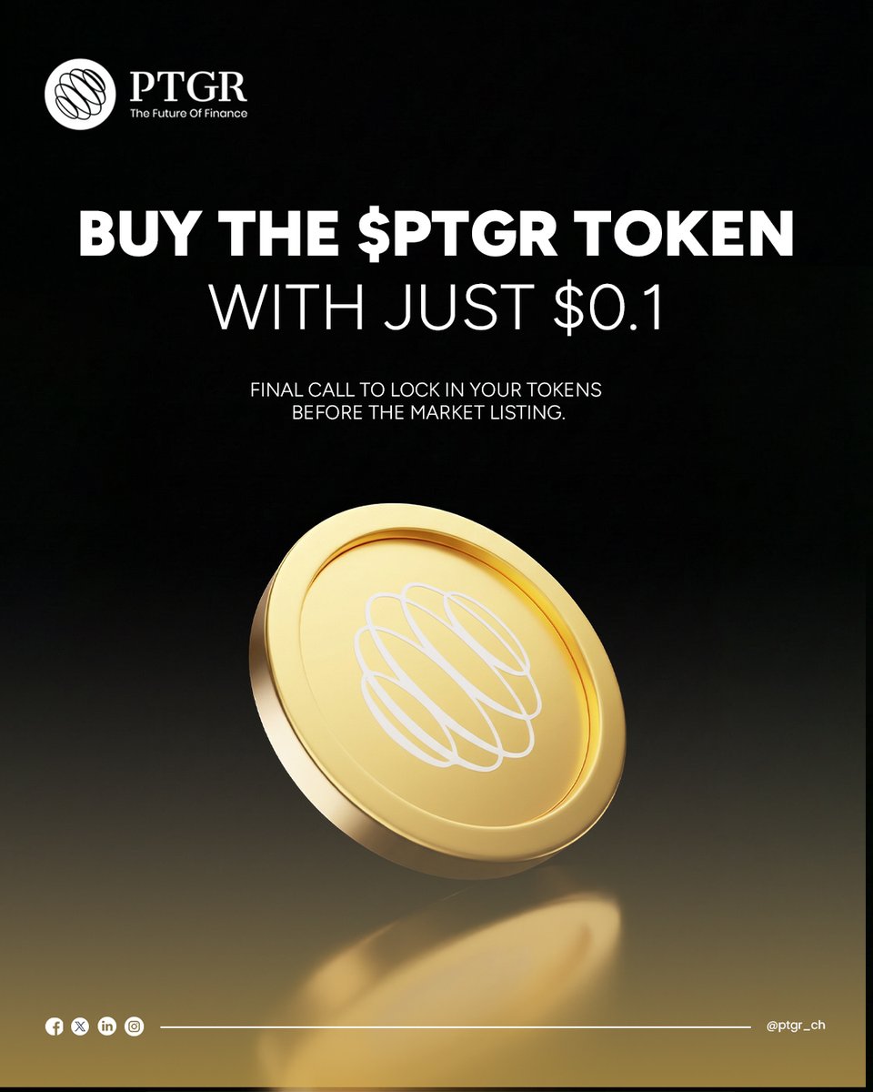PTGR Token tweet media