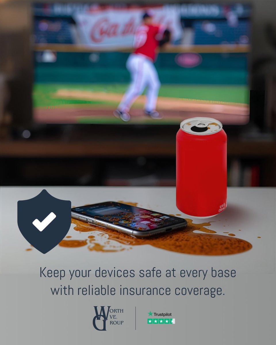 worthavegroup's tweet image. Don’t let drops or spills ruin your baseball season – protect your devices before the games begin!
👉worthavegroup.com/product
#deviceprotection #baseball #baseballseason #mlb