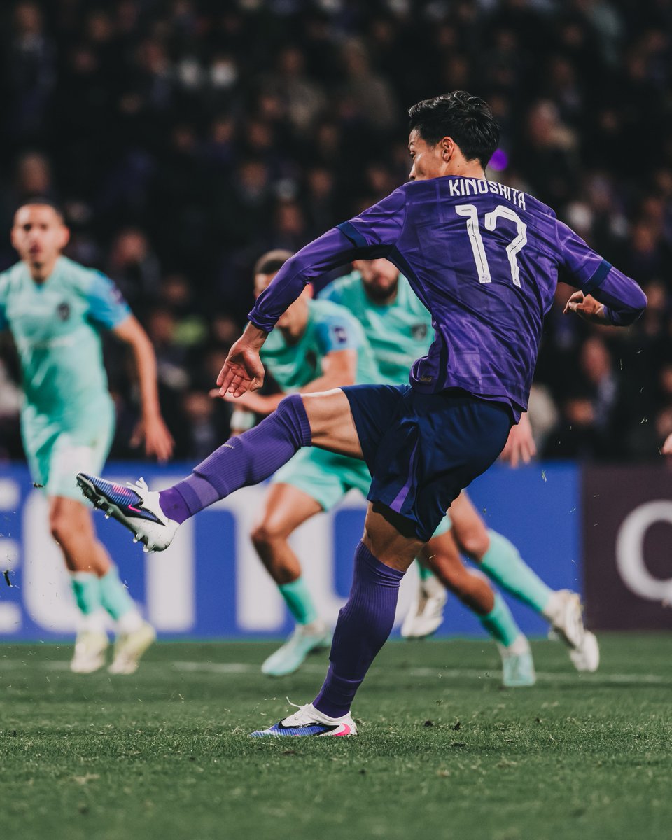 康介がPKを決めて1点差!!! #木下康介 #sanfrecce #NEWVIOLET #ACLElite