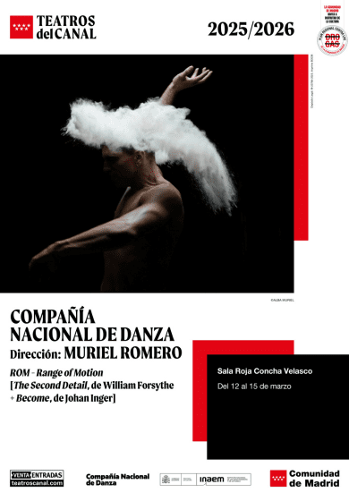 EscenasDigital's tweet photo. Teatros del Canal @TeatrosCanal @ComunidadMadrid Compañía Nacional de Danza -CND- @CNDanza Rom-Range of Motion #RomRangeofMotion 

https://t.co/MDBoanldBi https://t.co/p1TfNfb5cU