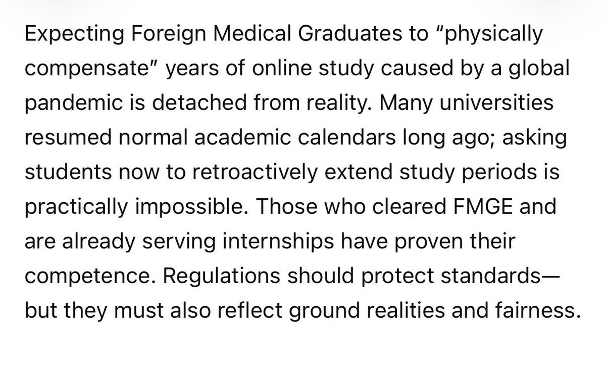 dr_mehtab136's tweet photo. FMGs Deserve Fairness, Not Impractical Rules!
FMGs Demand Withdrawal of the Compensation Notice!
@MoHFW_INDIA @PMOIndia @NMC_IND @NMC_BHARAT @official_afa_
#FMGE #ForeignMedicalGraduates #NMCIndia #FMGJustice #NMCGuidelines
#FMGInternship
#FairPolicy #JusticeforFMG https://t.co/T5xW2qz8Qn