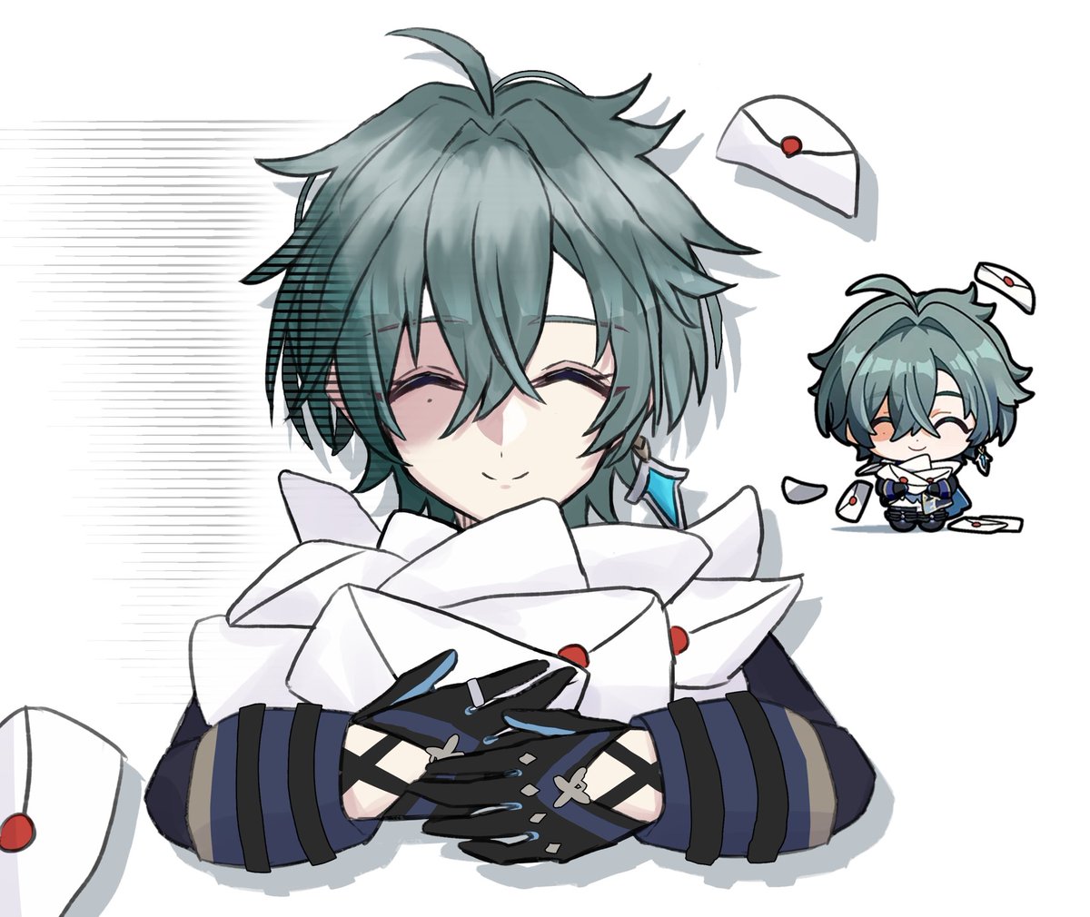 mothimugi_'s tweet image. 静かにキレてるスタンプかわいい
#Lohen  #原神