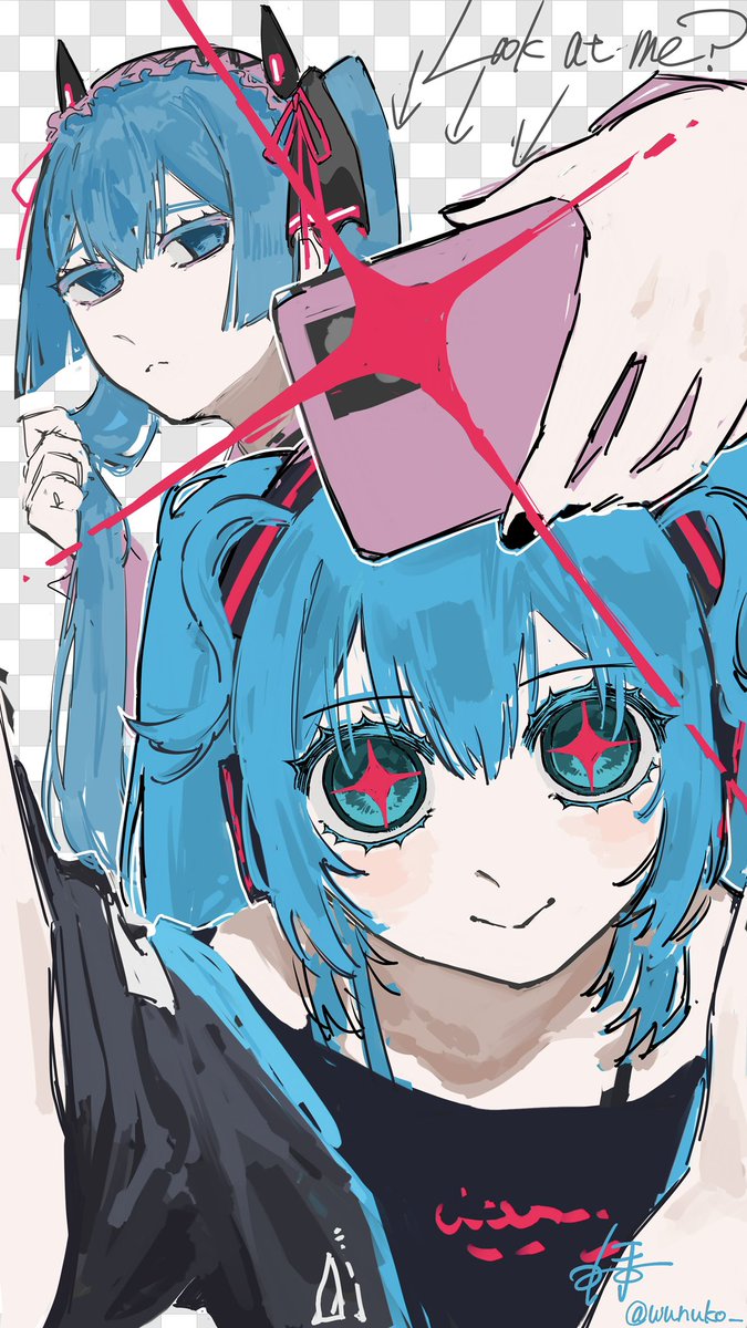 wunuko_'s tweet photo. ※タップ推奨
3時間9分で描いた初音ミク
#初音ミク #Popkiller https://t.co/AjUKbLwRxN