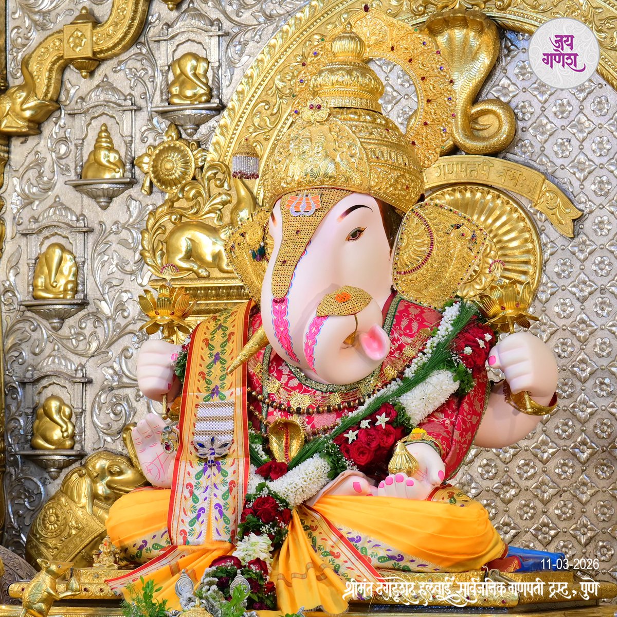 DagdushethG's tweet photo. गणपती बाप्पा मोरया
मंगलमूर्ती मोरया...🙏🏻
.
.
.
.
.
.
.
.
.
#shrimant #dagdusheth #ganpati  #shrimantdagdushethhalwaiganpati #dagdushethhalwaiganpati https://t.co/GMXdozcQxN