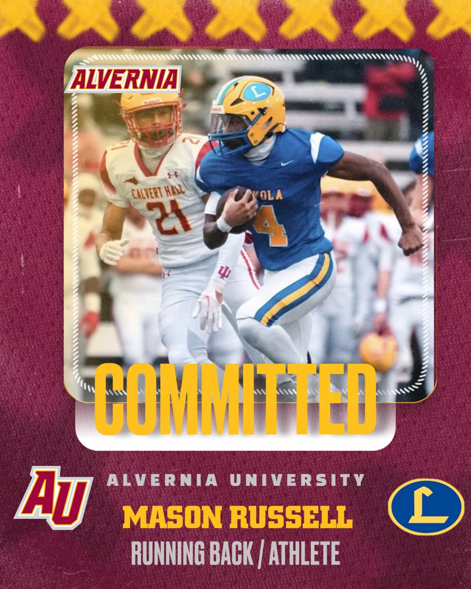 Alvernia Football tweet media