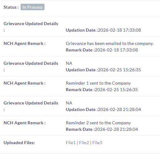 JithinSK's tweet photo. Consumer protection laws are a joke in this country. Companies like @GoogleIndia doesn't even have a registered agent with the consumer portal and blatantly ignores the notices sent by National consumer helpline @nch1915 even after repeated reminders. 1/3 https://t.co/AGp4FmcjE5