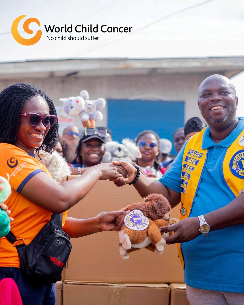 WChildCancer's tweet image. For #ICCD, the World Child Cancer Ghana team mobilised communities, clinicians, partners and media nationwide.

The impact:
2,800+ people reached through community outreach
National coverage across 14 media platforms
1,000 soft toys donated to support children in treatment