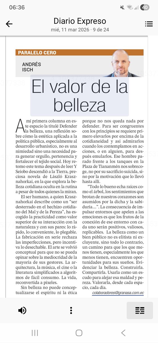 ANDRES ISCH tweet media