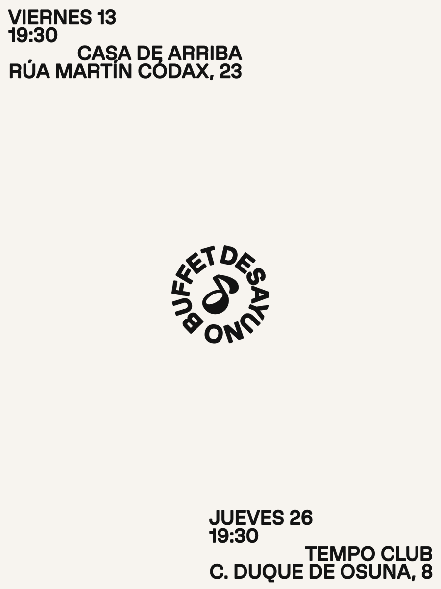 Desayuno_Buffet's tweet photo. LISTENING PARTIES - FIESTAS DE ESCUCHA de SEGREDO el disco debut de Guilherme Zapata en Vigo y Madrid.  Un momento perfecto para charlar, conocer más sobre el disco, brindar con los involucrados y entrar en el sorteo de dos test pressing. https://t.co/qm5rdP5QQH