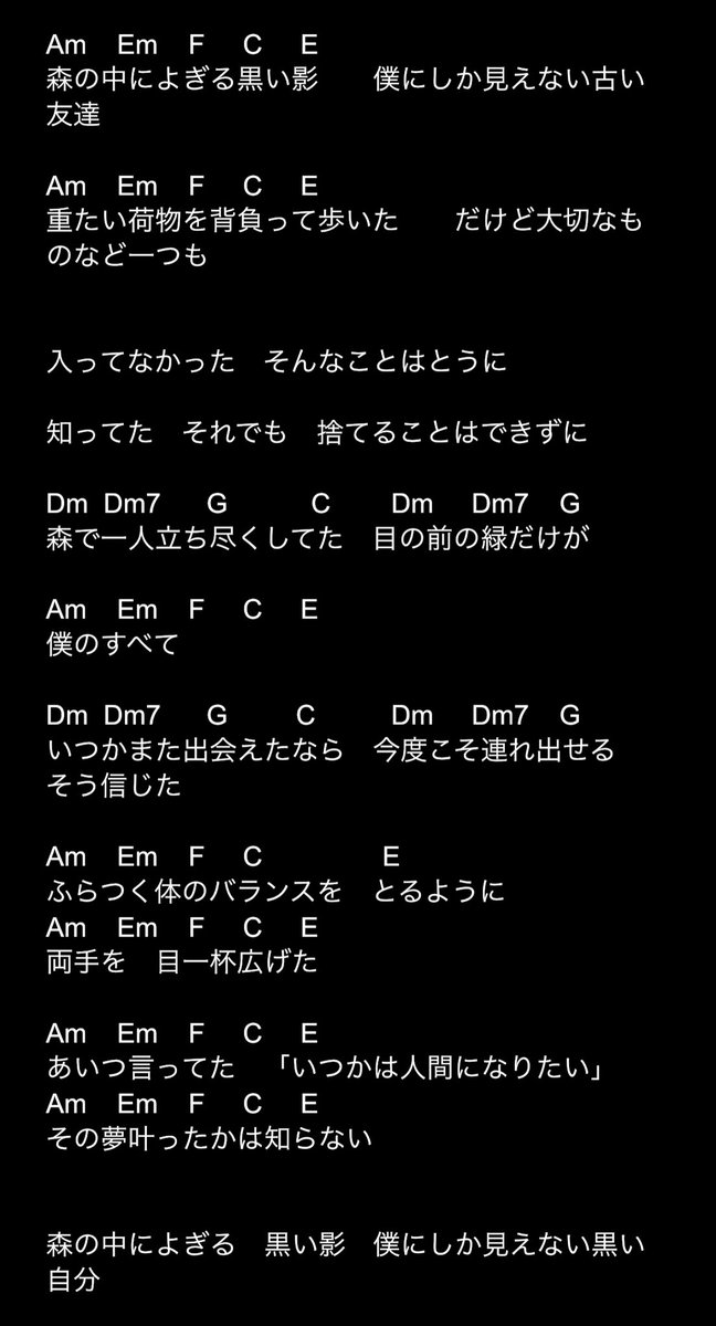 westernyouth41's tweet photo. 5. 森の中より 原曲:アサミ https://t.co/UcPNtmj2J2