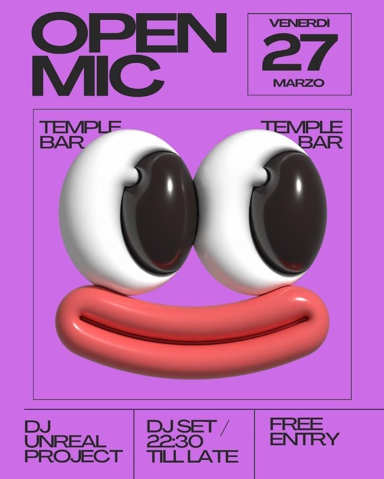 Per chi abita a Modena e dintorni il 27 marzo suonerò al Temple di Sassuolo con un #djset di musica elettronica e ambient dalle 22,30 in poi. Sarà una serata molto particolare! 

#LiveMusicVibes #Sassuolo