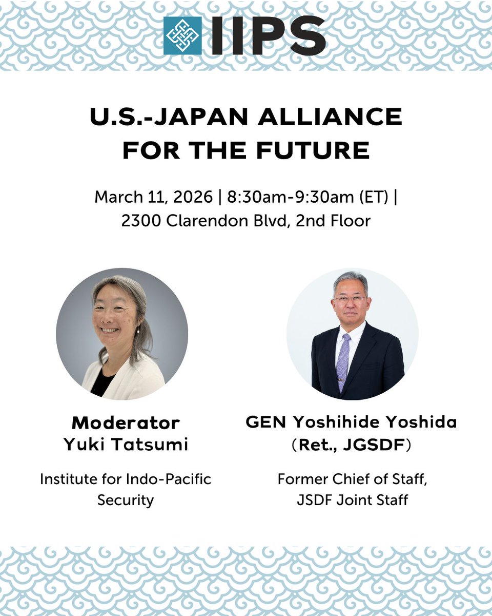 Institute for Indo-Pacific Security tweet media