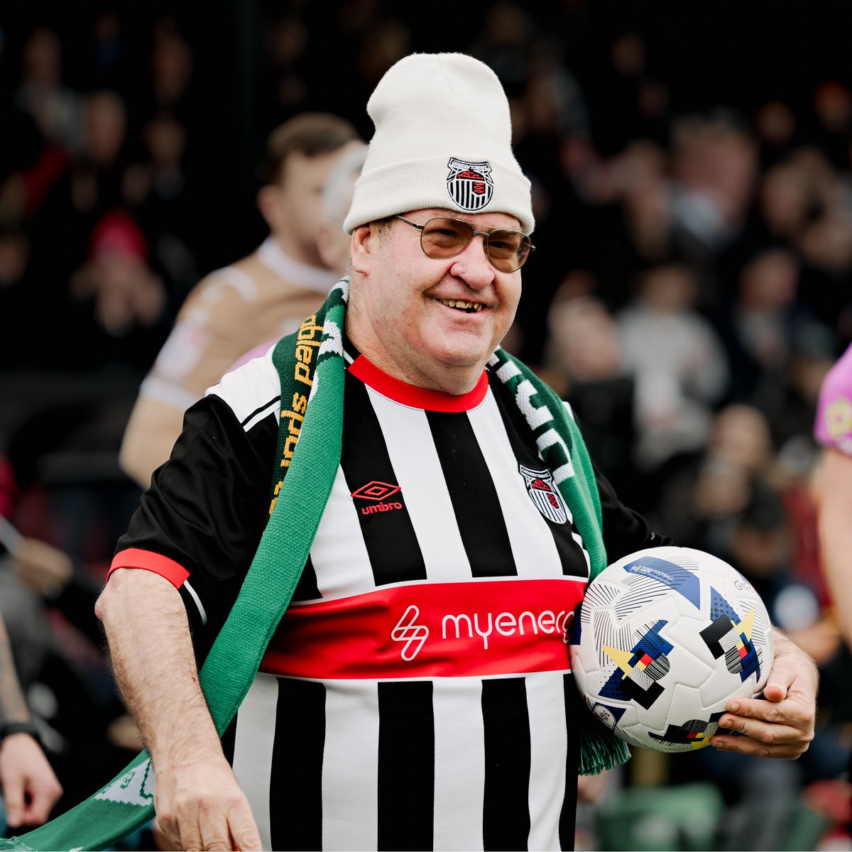 officialgtfc's tweet photo. 📺 Sign language on the big screen
🏳️ Disabled flag bearers
👏 Disability teams half-time parade

We were proud to support the Unite For Access campaign at Blundell Park on Saturday.

#GTFC