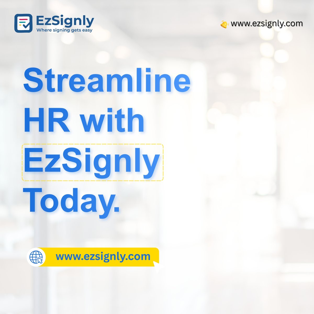 ezsignly's tweet image. HR shouldn't be buried in paperwork.
From AI-powered contract prep to one-click bulk onboarding, EzSignly automates the busy work so you can focus on your people.
⚡️ezsignly.com
#SecureSigning #DigitalTransformation #EzSignly #FutureOfWork #esignaturesoftware #esignhr