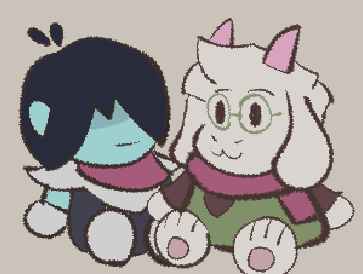 this ralsei's original artist: @/goopleglop