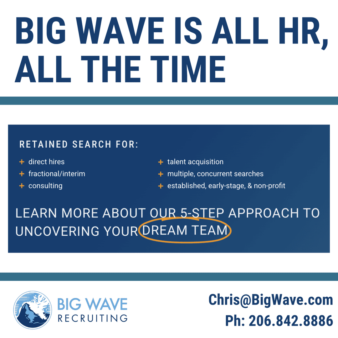 Big Wave can help you attract and connect with the HR professionals who might otherwise never apply… until you make them an offer they can’t refuse. 

#TalentAcquisition #RecruitmentStrategy