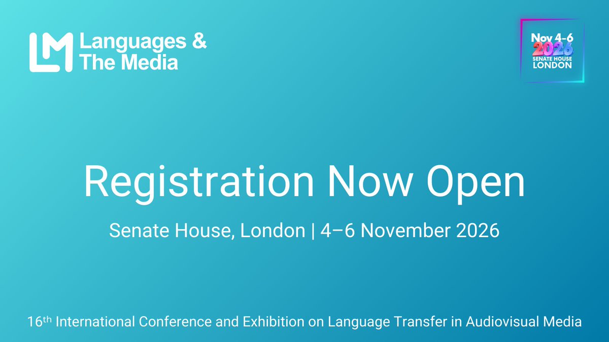 Languages & The Media tweet media