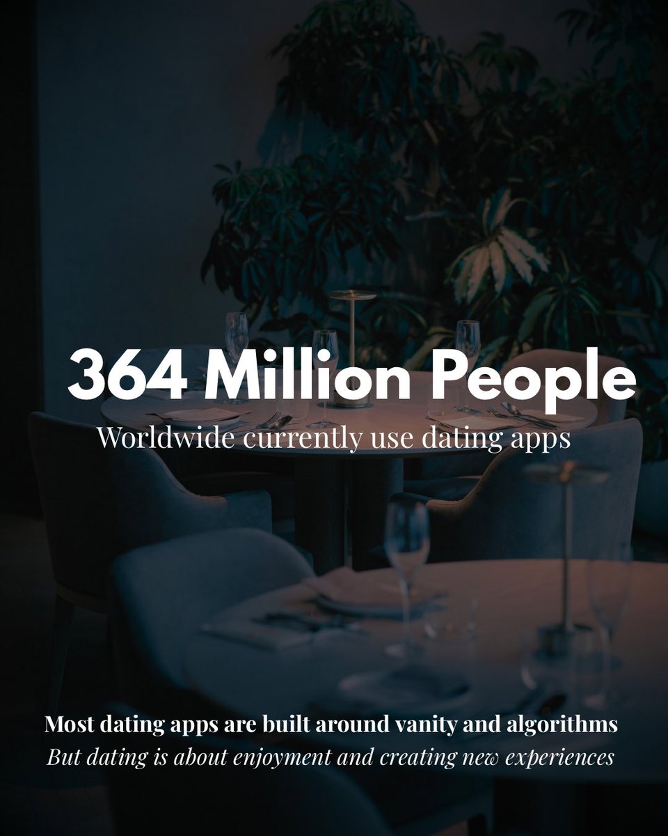 HaerdOfficial's tweet photo. Most dating apps get it wrong by obsessing over profit and ways to keep you on them. What if the apps actually helped you to find your soulmate and plan your exciting experiences together in your city. Here’s a little new series discussing what dating apps should’ve been https://t.co/brRwSOWqez