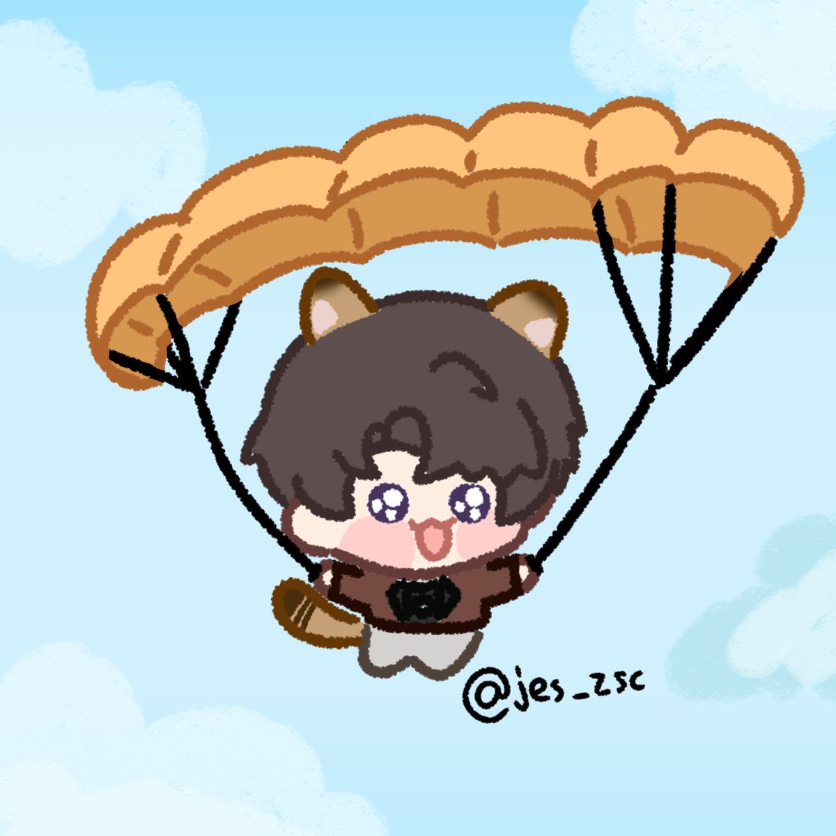 Day 59 - parachute 

#LoveandDeepspace #Caleb