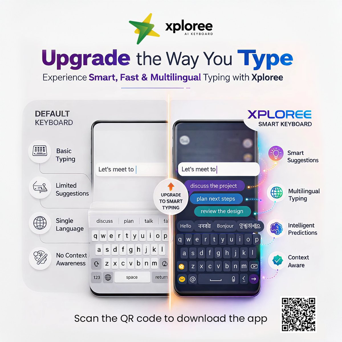 Xploree AI Keyboard tweet media
